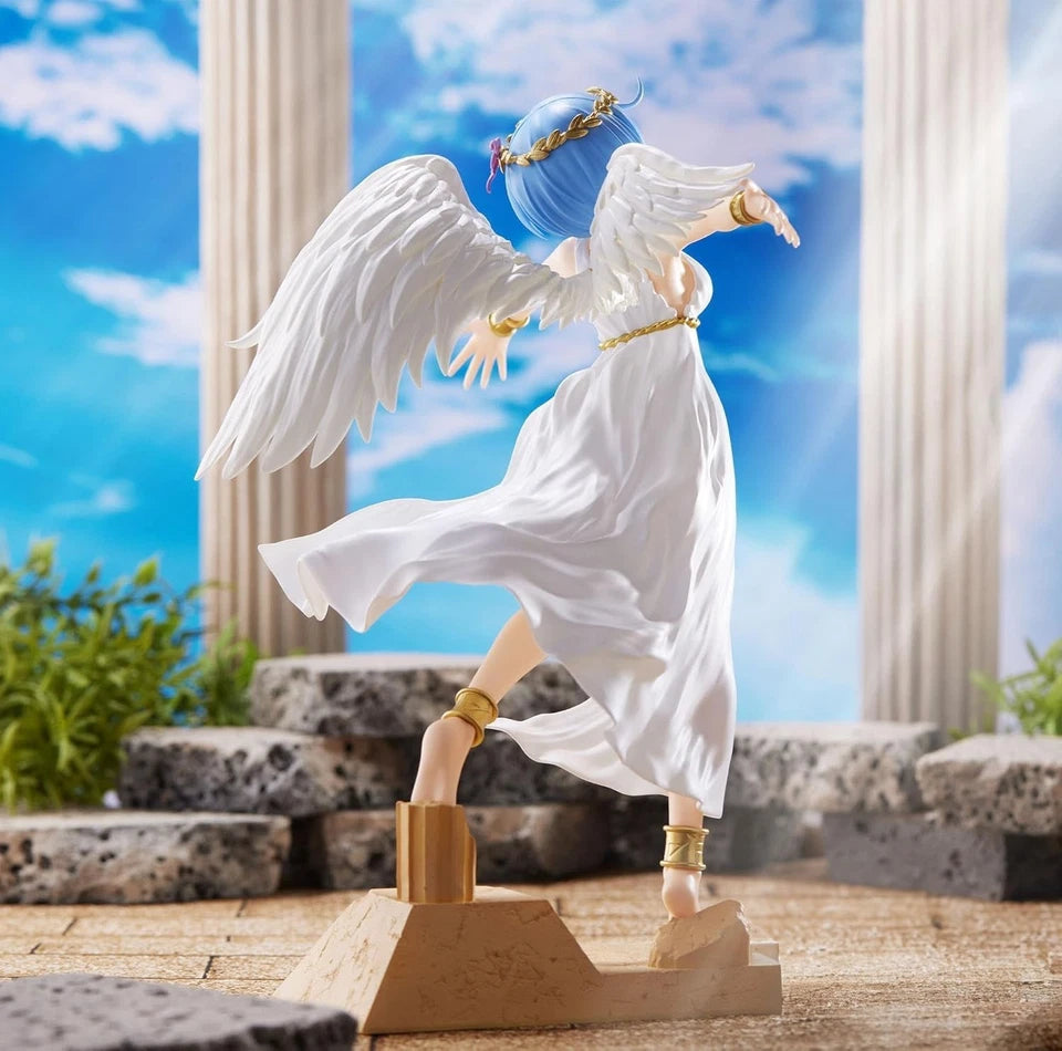 Rem Ghost Angel Re: Zero Anime Collectible Kawaii Figure PVC 7" [No Box]