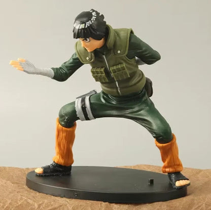 Rock Lee Taijutsu Naruto Shippuden Anime Figure Model Statue PVC 6.2” [No Box]