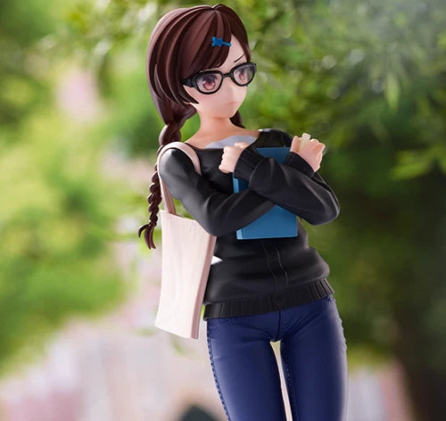 Chizuru Cute Nerd Rent-A-Girlfriend Anime Kawaii Figure PVC 6.6" [Boxed]