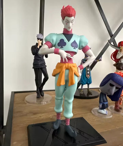 Hisoka Morow Playing Cards Hunter × Hunter Anime Figure Statue PVC 7.4" [Boxed]