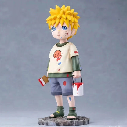 Sad Little Naruto Uzumaki Anime Collectible Figure PVC 6" [No Box] No Parents :(