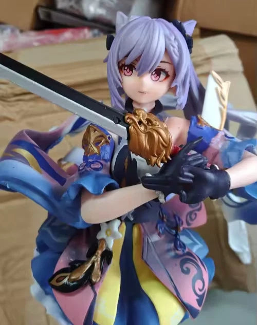 Keqing Driving Thunder Genshin Impact RPG Limited Edition Figure PVC 9" [Boxed]