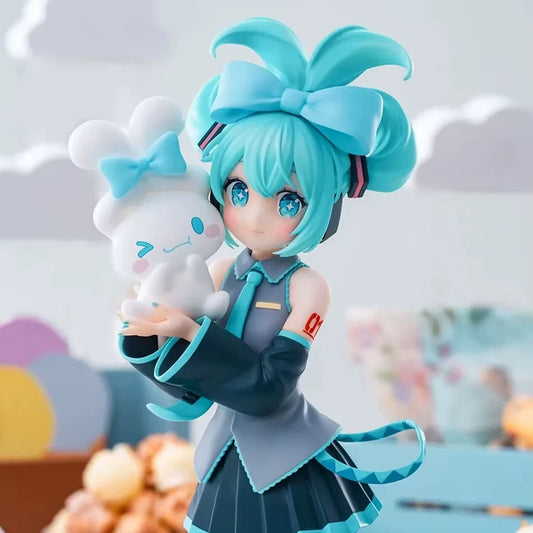 Hatsune Miku x Cinnamoroll Project DIVA Vocaloid Kawaii Figure PVC 7" [Boxed]