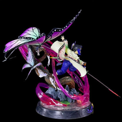 Shinobu Kocho Insect Breathing Demon Slayer Anime Figure Statue PVC 12" [Boxed]