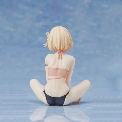 Chisato Nishikigi Beachwear Lycoris Recoil Anime Kawaii Figure PVC 4.5" [No Box]