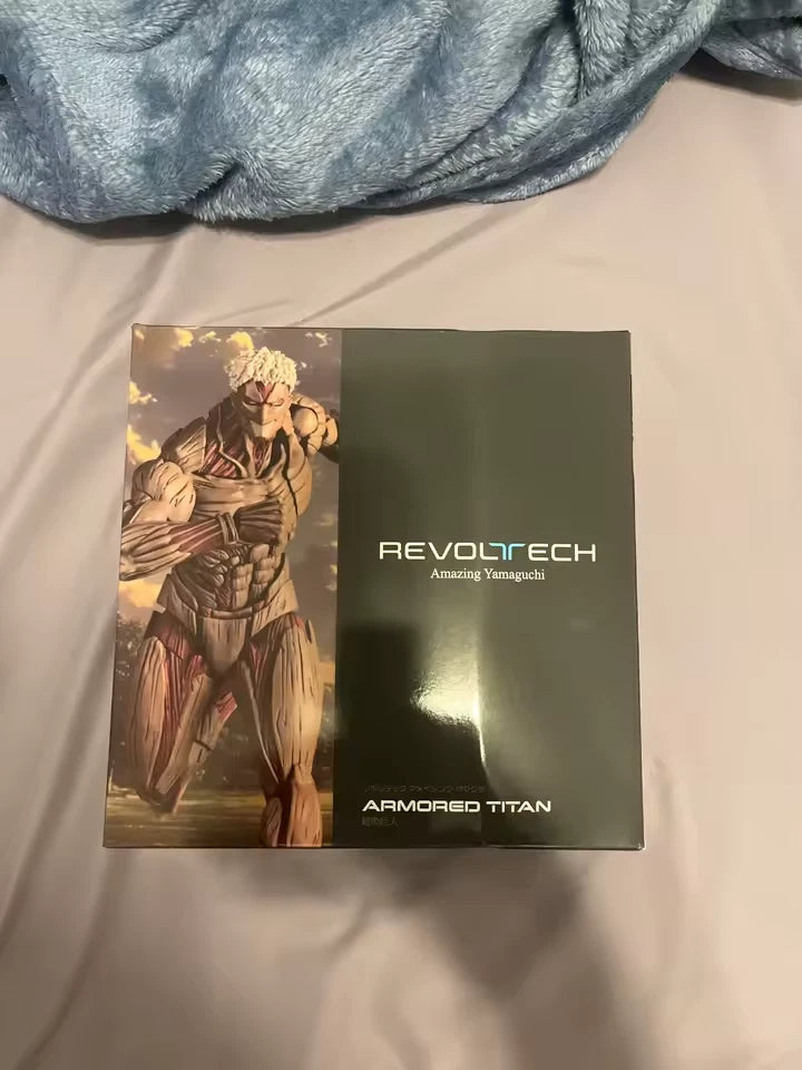 Reiner Braun Armored Titan Attack On Titan Anime Adjustable Action Figure PVC 5.2" [Boxed]