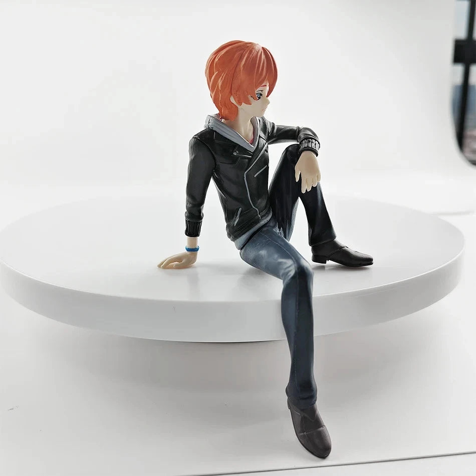 Chuuya Nakahara Sitting Bungo Stray Dogs Desktop Anime Figure Model Statue PVC 5.3" [Boxed]