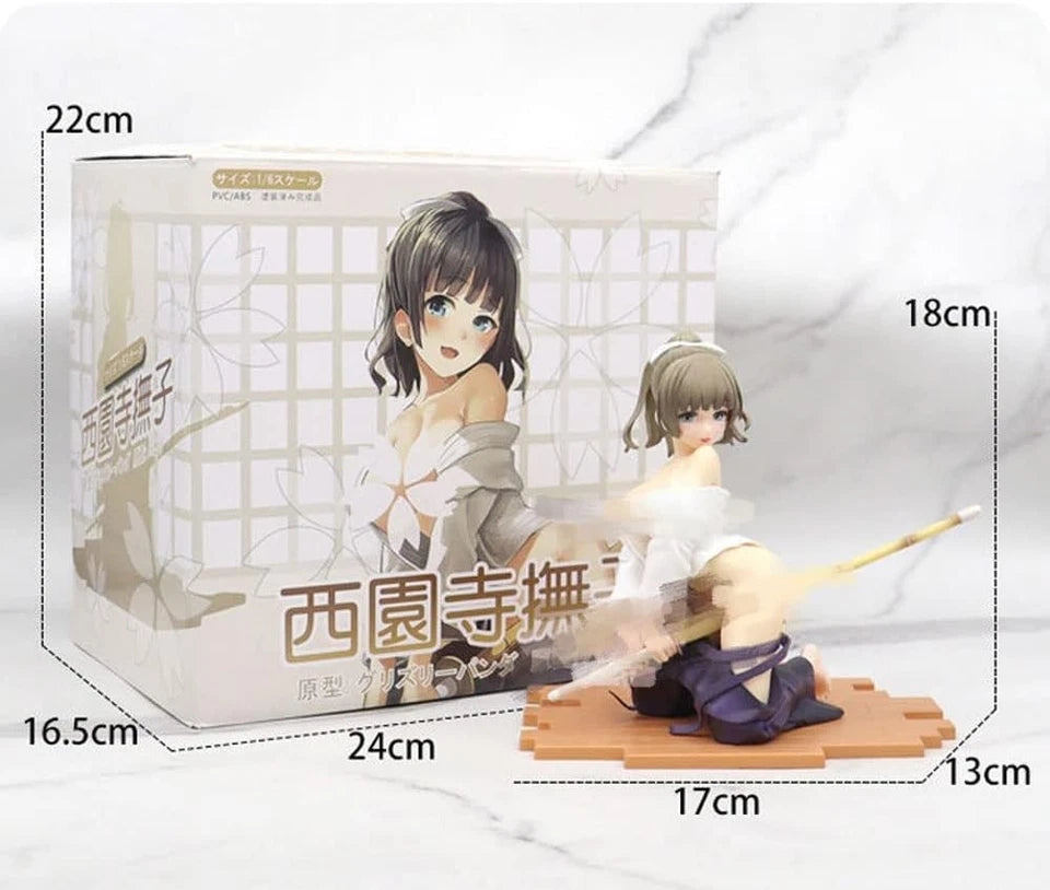 Sayuki Female Shogun Goblin no Sauna Manga Cast Off Figure PVC 6" [No Box] *Adult Collectible*