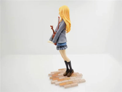 Kaori Miyazono Violinist Your Lie in April Kawaii Anime Figure PVC 7.8" [No Box]