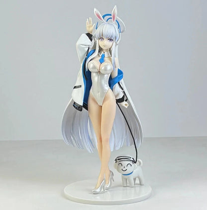 Ushio Noa Bunny Blue Archive Cute Kawaii Anime Figure Model Statue PVC 10" [Boxed]