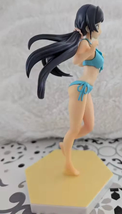 Nozomi Tojo Swimsuit Love Live! School Idol Project Anime Figure PVC 6.5" [Boxed]