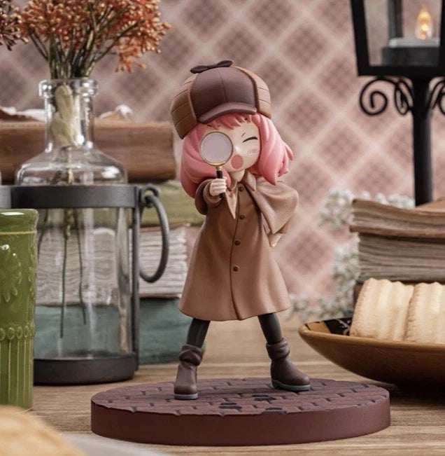 Anya Forger Winter Detective Spy × Family Anime Kawaii Figure PVC 5.2" [Boxed]