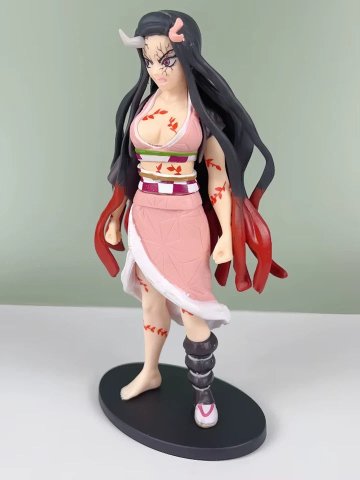 Nezuko Kamado Demon Slayer Anime Collectible Kawaii Figure PVC 5.9" [No Box]