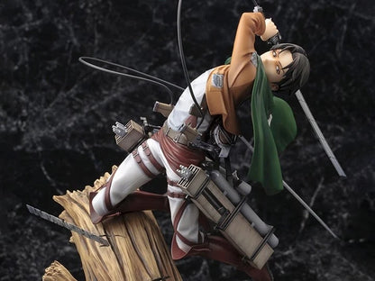 Levi Ackerman Attack on Titan AoT Anime Rare Action Figure PVC 13.7" [Boxed]