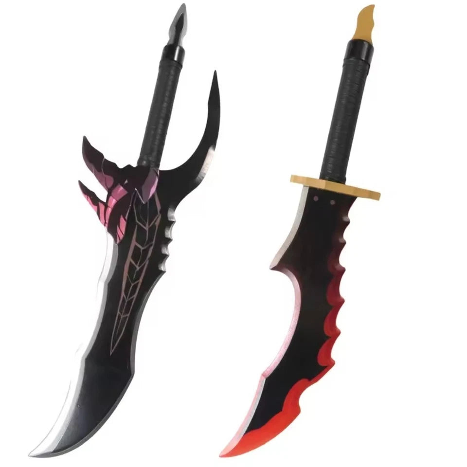 Solo Leveling Sung Jin-woo Dagger Weapon Prop Anime Cosplay Gift Toy Accessory