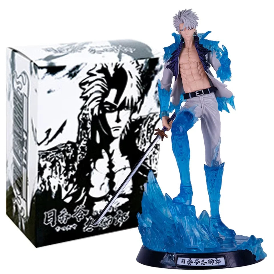 Toshiro Grand Crimson Lotus Ice Ring Bleach Iconic Anime Figure PVC 11" [Boxed]