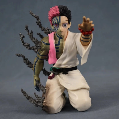 Akaza Hakuji Upper Moon 3 Demon Slayer Anime Figure PVC 5.1 in [Boxed]