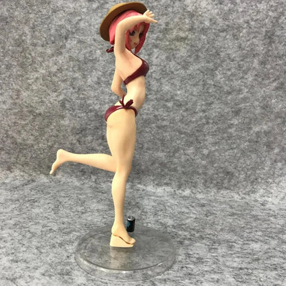 Sakura Haruno Swimsuit Naruto Shippuden Anime Figure Model PVC 8.5" [No Box]