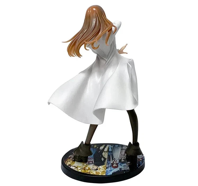 Kurisu Makise Lab Coat Steins;Gate Anime Figure Model Statue PVC 7.5" [Boxed]
