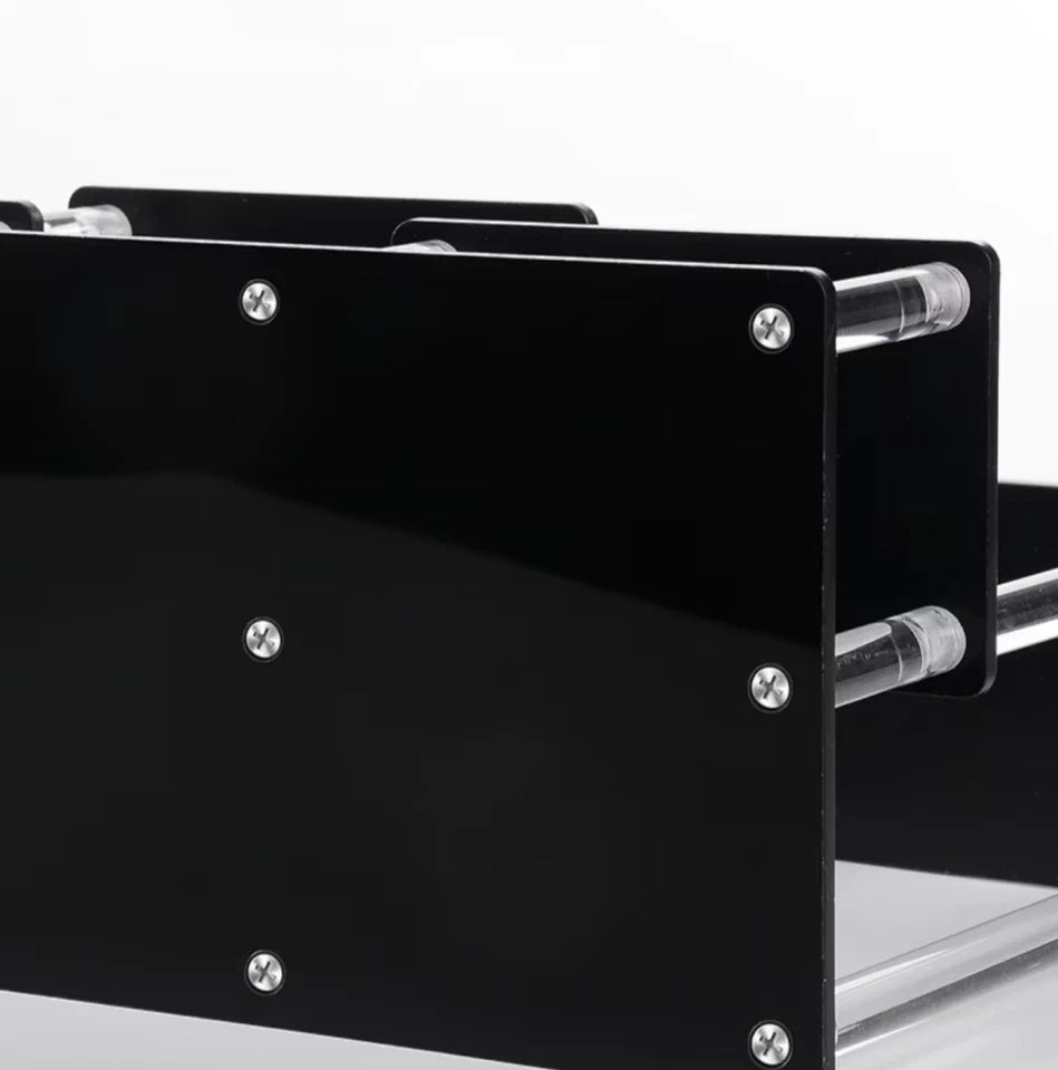 Deluxe Acrylic Display Figure Riser Stand 5.5 L x 12.6 W x 9.9 H in
