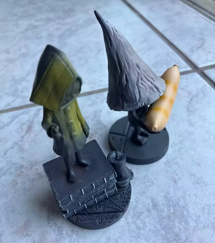 Nome & Six Little Nightmares Collectible Figure Model Statue PVC 3.7" [Boxed]