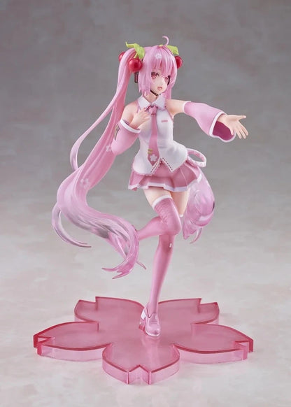 Hatsune Sakura Miku Stage Face Project DIVA Vocaloid Kawaii Figure PVC 7" [Boxed]