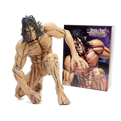 Eren Titan Form Attack on Titan AoT Anime Rare Action Figure PVC 5.9 in [Boxed]