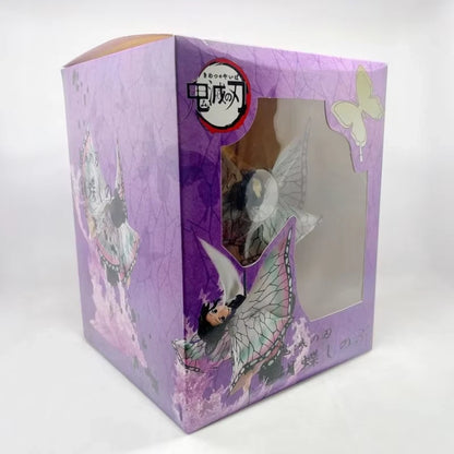Shinobu Kocho Insect Breathing Demon Slayer Anime Figure Model Statue PVC 7.8" [Boxed]