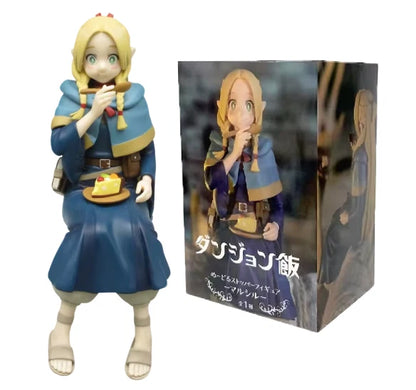 Marcille Donato Eating Cake Delicious in Dungeon Anime Kawaii Figure PVC 5.1" [Boxed]