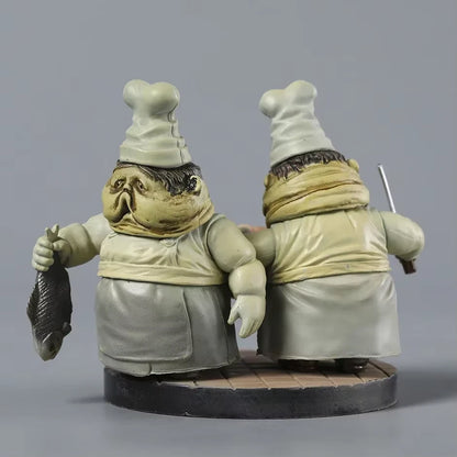 The Twin Chefs Nightmares Horror Game Iconic Figure Statue Model PVC 3" [Boxed]
