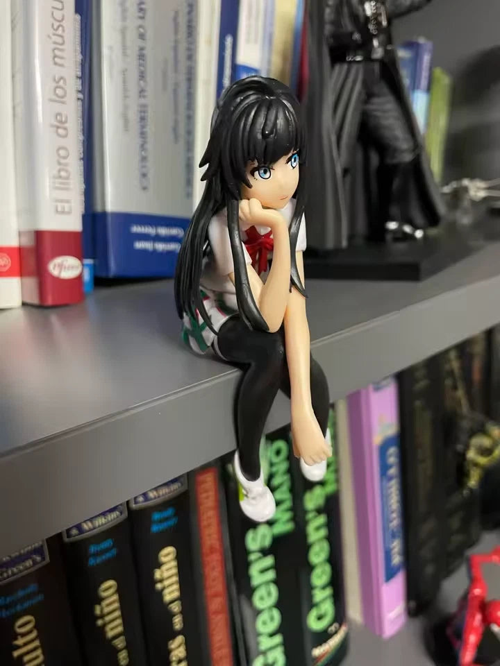 Kazuha Migiwa Sitting Yosuga no Sora Anime Figure Model Statue PVC 5" [No Box]