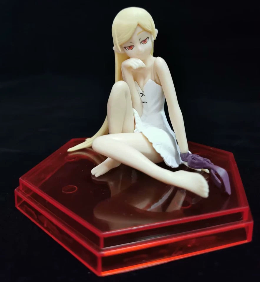 Shinobu Oshino Sitting Bakemonogatari Desktop Anime Figure Model PVC 4" [Boxed]