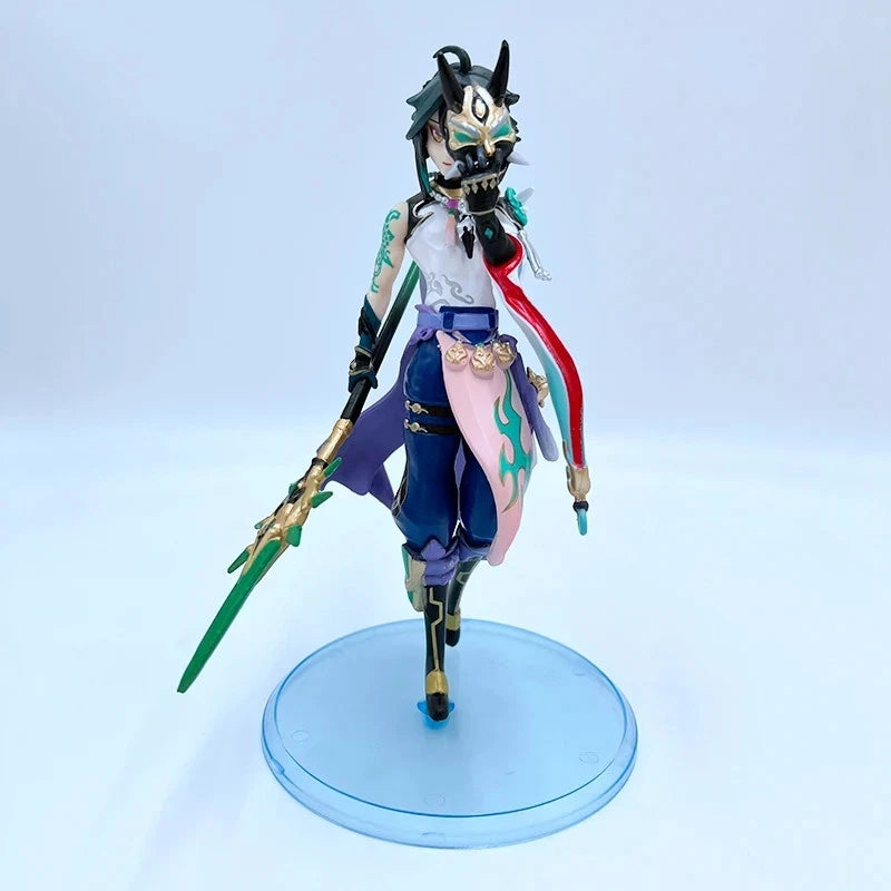 Xiao Vigilant Yaksha Genshin Impact Anime Figure Model Statue PVC 7" [Boxed]