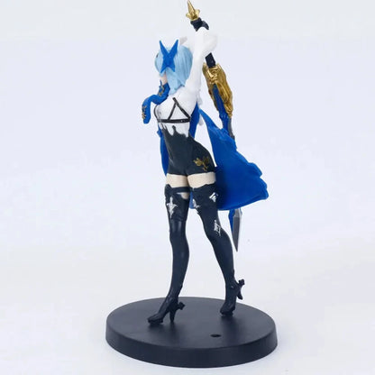 Eula the Spindrift Knight Genshin Impact Anime Figure Model Statue PVC 7" [Box]