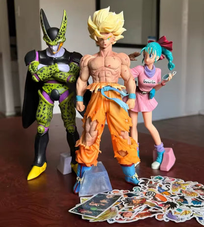 Cell Super Perfect Form Dragon Ball Z Anime Figure Model Statue PVC 12" [No Box]
