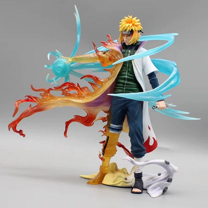 Minato Namikaze Rasengan Naruto Anime Collectible Figure 10" [Boxed : Battery Powered]