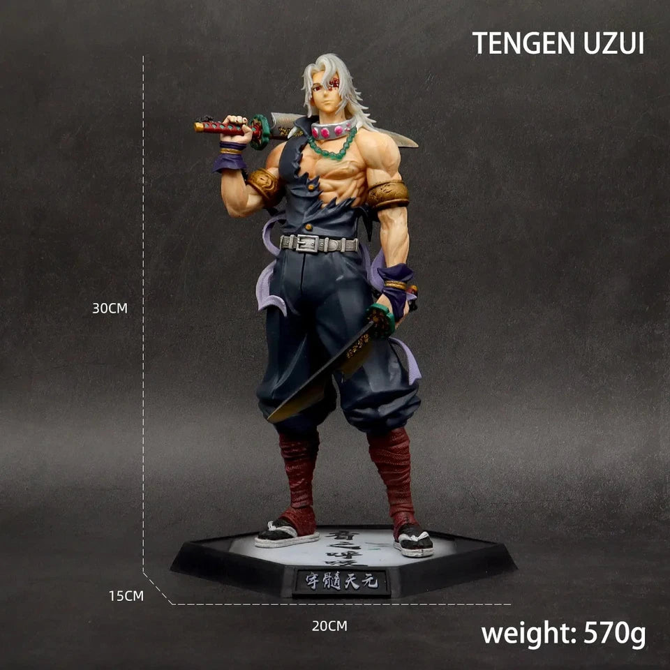 Tengen Uzui Sound Hashira Demon Slayer Premium Anime Figure PVC 11" [Boxed]