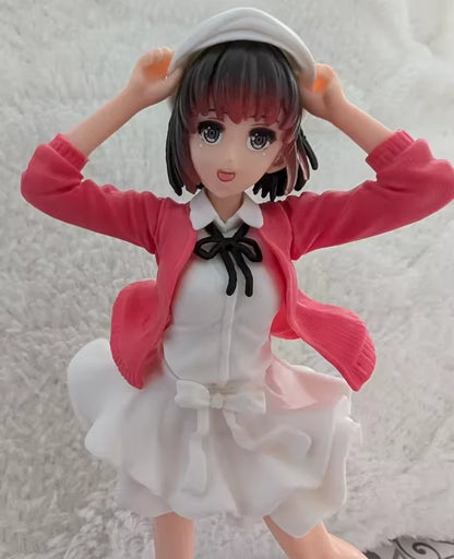 Megumi Kato How To Raise A Boring Girlfriend Cute Anime Figure PVC 7.5" [No Box]