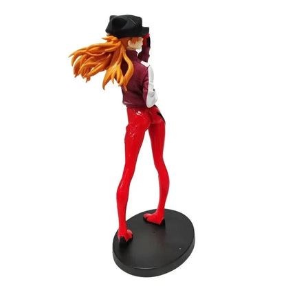 Asuka Sohryu Jersey Ver. Neon Genesis Evangelion Anime Figure Model PVC 8" [Boxed]