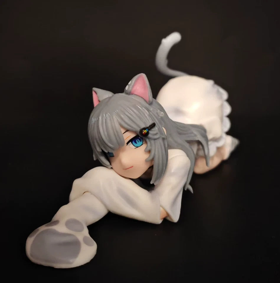 Gawr Gura Neko Hololive Vtuber Kawaii Anime Figure Model Statue PVC 3" [Boxed]
