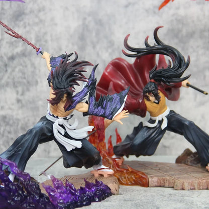 Kokushibo Upper Moon One Demon Slayer Anime Action Figure PVC 8.6" [No Box : Battery Powered]