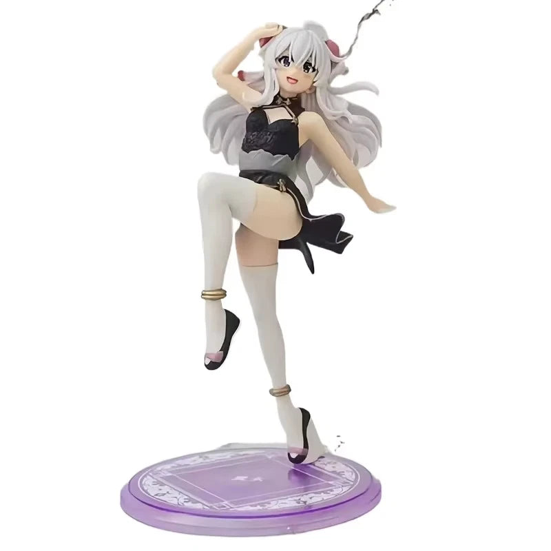 Elaina Cheongsam Wandering Witch Charming Kawaii Anime Figure PVC 4" [No Box]