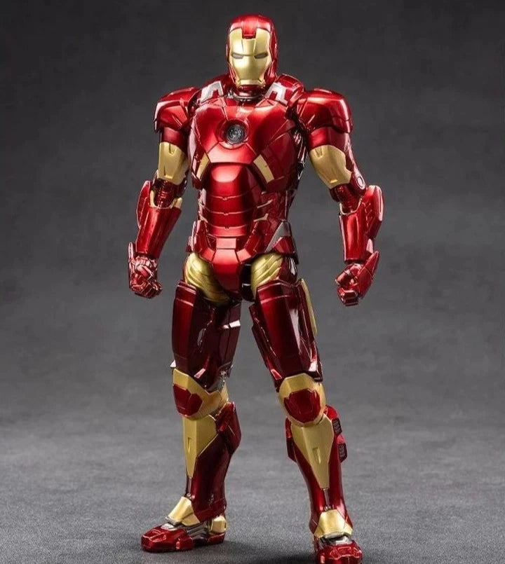 Iron Man Mark 9 Marvel Adjustable Classic Action Figure Model PVC 6.5" [Boxed]
