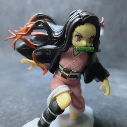 Nezuko Kamado Demon Slayer Collectible Anime Figure Model PVC 5.5" [No Box]