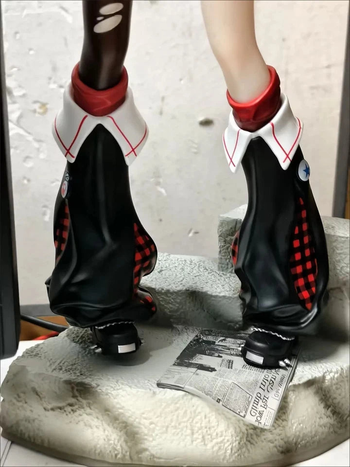 Asuka Gothic Neon Genesis Evangelion Anime Kawaii Figure PVC 9.2" [Boxed]