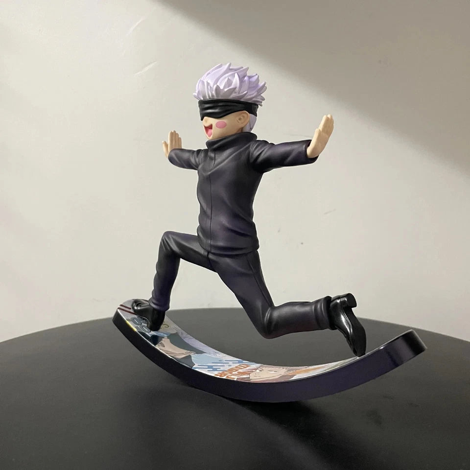 Gojo Satoru Jujutsu Kaisen Anime Cute Silly Collectible Figure PVC 5" [No Box]