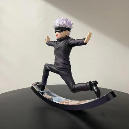 Gojo Satoru Jujutsu Kaisen Anime Cute Silly Collectible Figure PVC 5" [No Box]