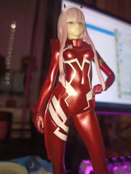 Zero Two Pistil Suit Darling in the Franxx Anime Figure Model PVC 9.4" [No Box]