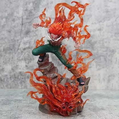 Might Guy Eight Gates Naruto Collector-Grade Anime Figure PVC 9" [Boxed]