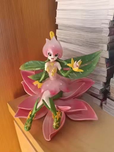 Lillymon Fairy Pixie DIGIMON Collectible Classic Anime Figure 5.5" [No Box]